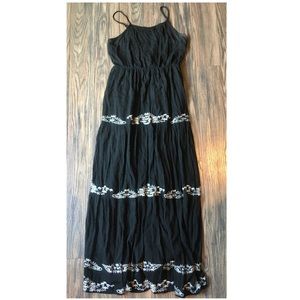 Black Maxi With Straps